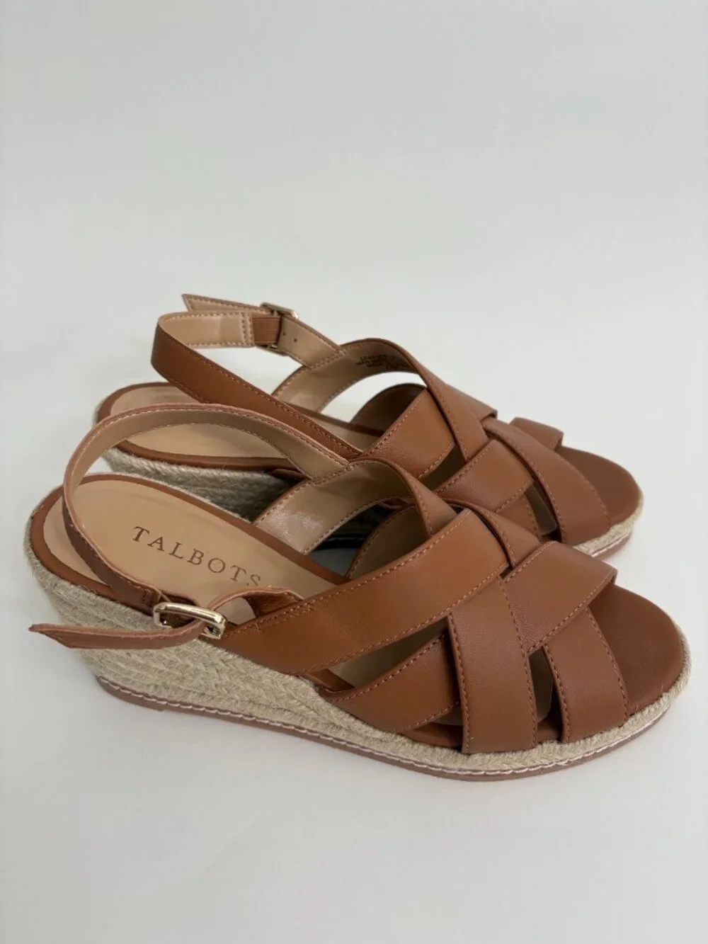 Talbots tan leather
